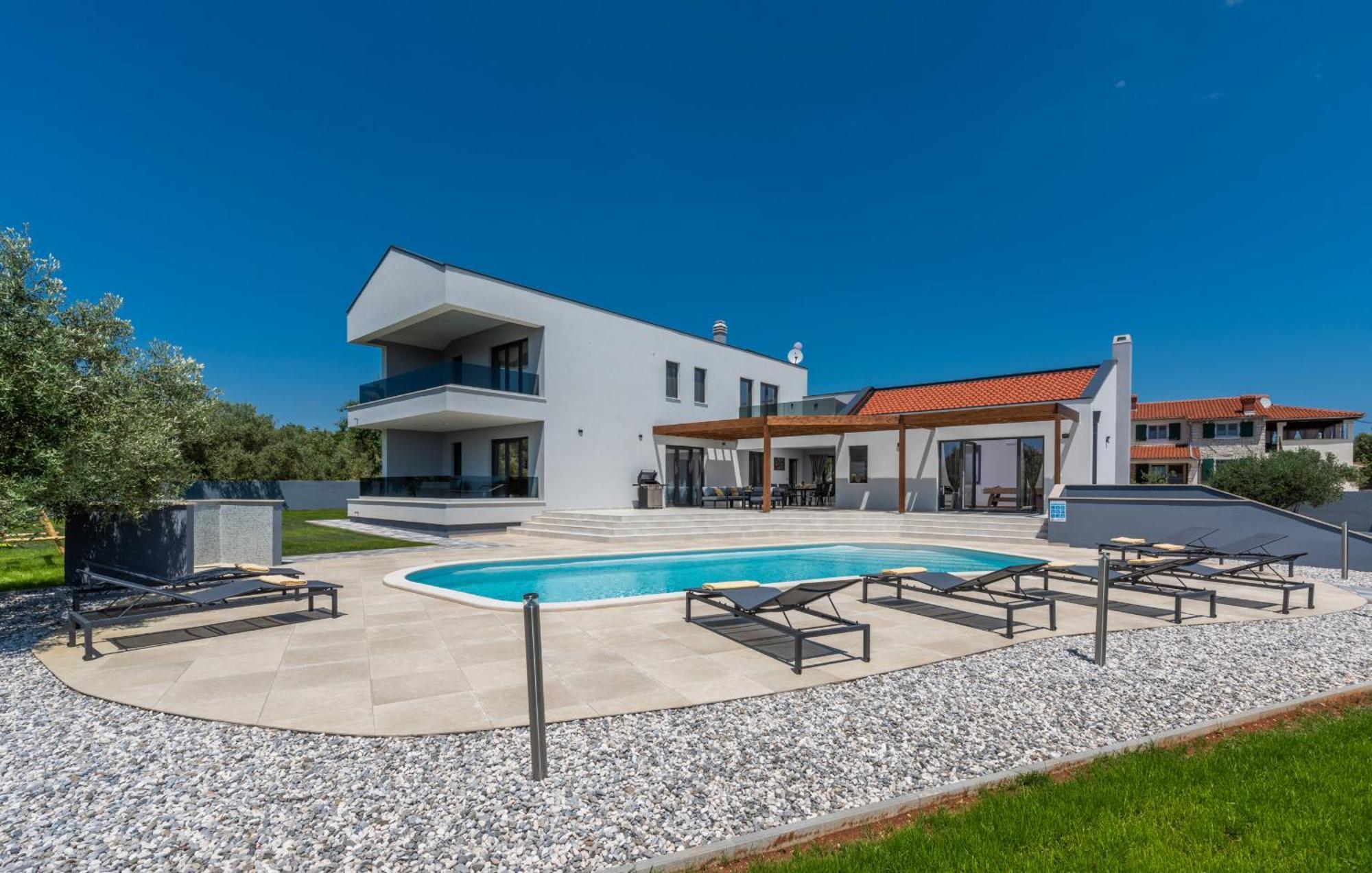 Villa Posidonia Near Pula With Sea View And Surrounded By Olive Trees كرينكا المظهر الخارجي الصورة