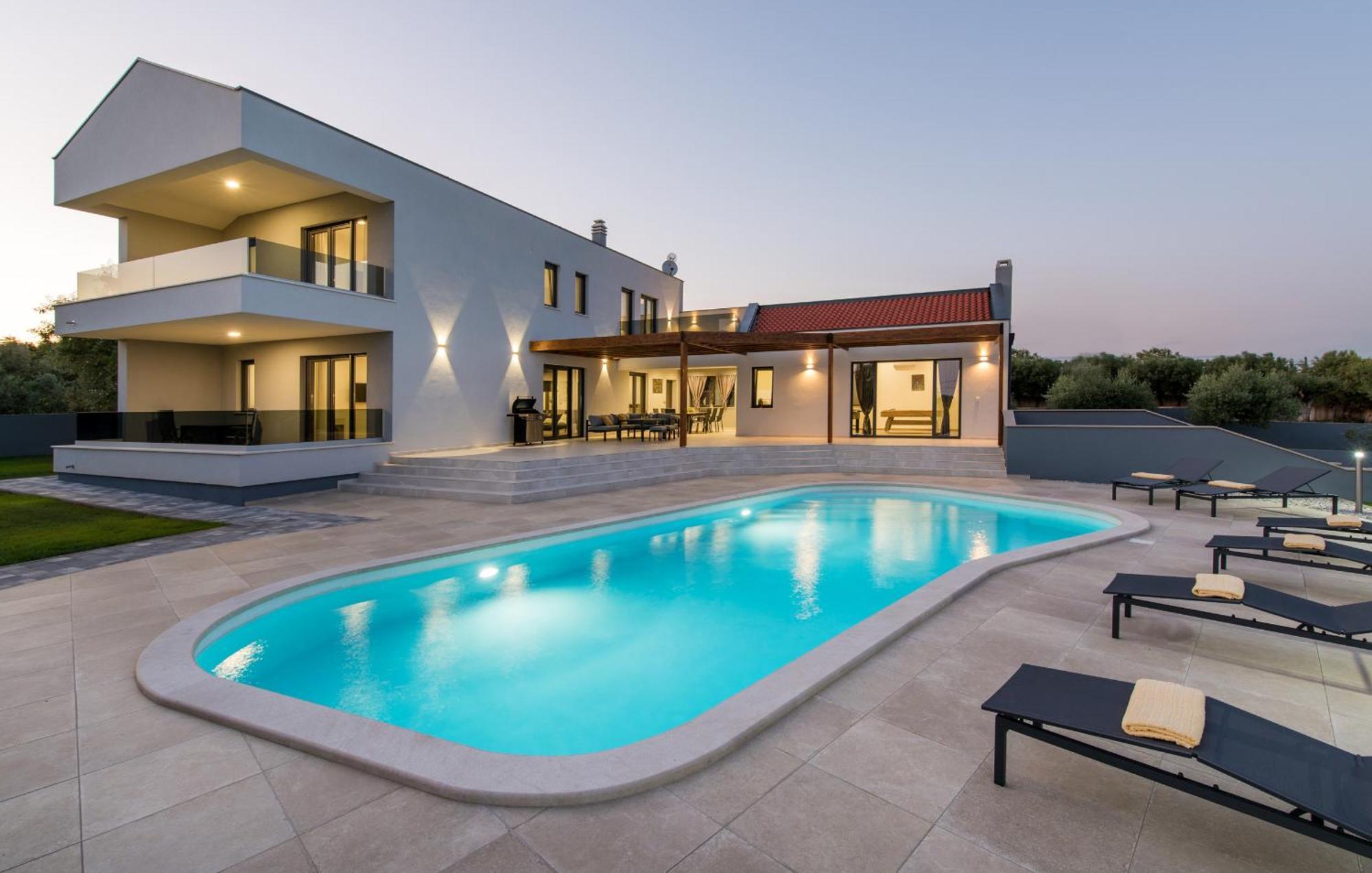 Villa Posidonia Near Pula With Sea View And Surrounded By Olive Trees كرينكا المظهر الخارجي الصورة