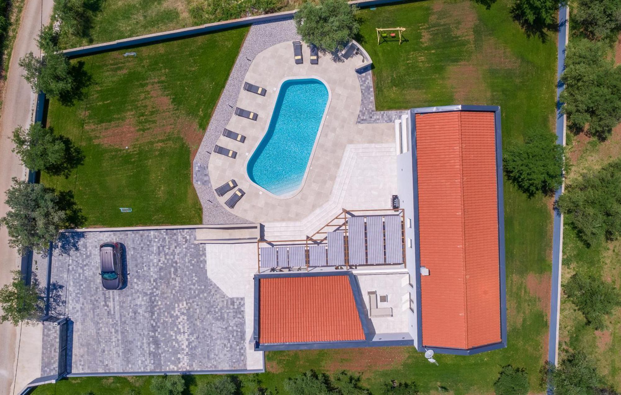 Villa Posidonia Near Pula With Sea View And Surrounded By Olive Trees كرينكا المظهر الخارجي الصورة