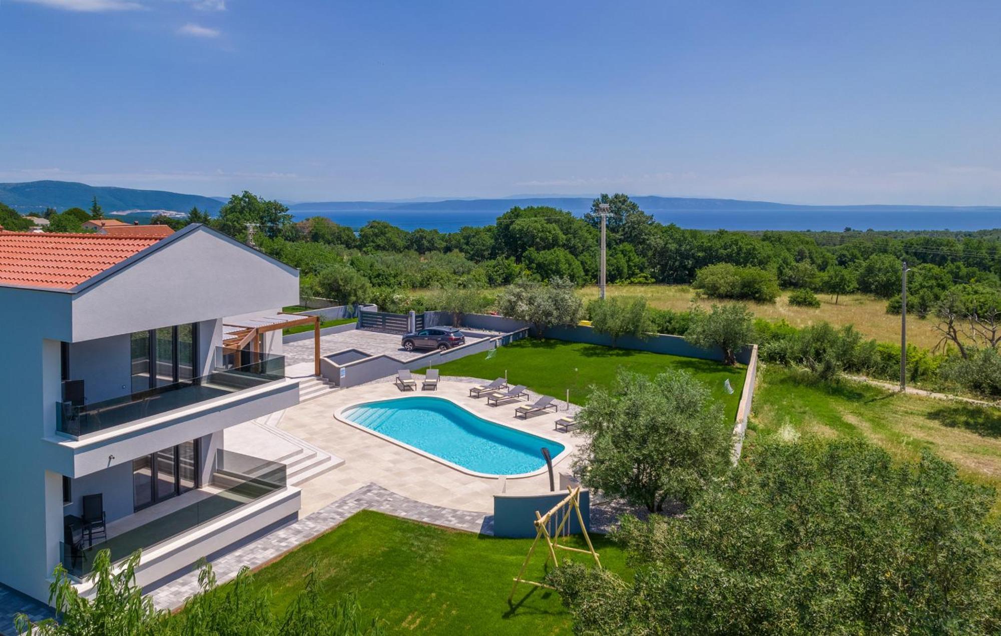Villa Posidonia Near Pula With Sea View And Surrounded By Olive Trees كرينكا المظهر الخارجي الصورة